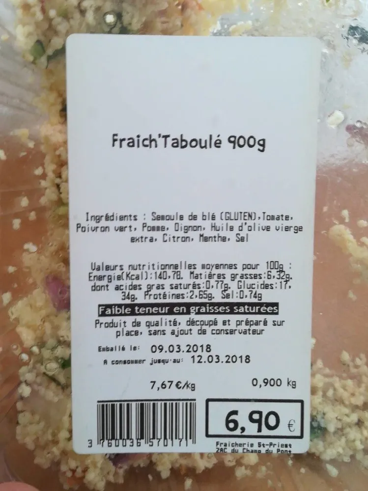 Fraîch Taboulé