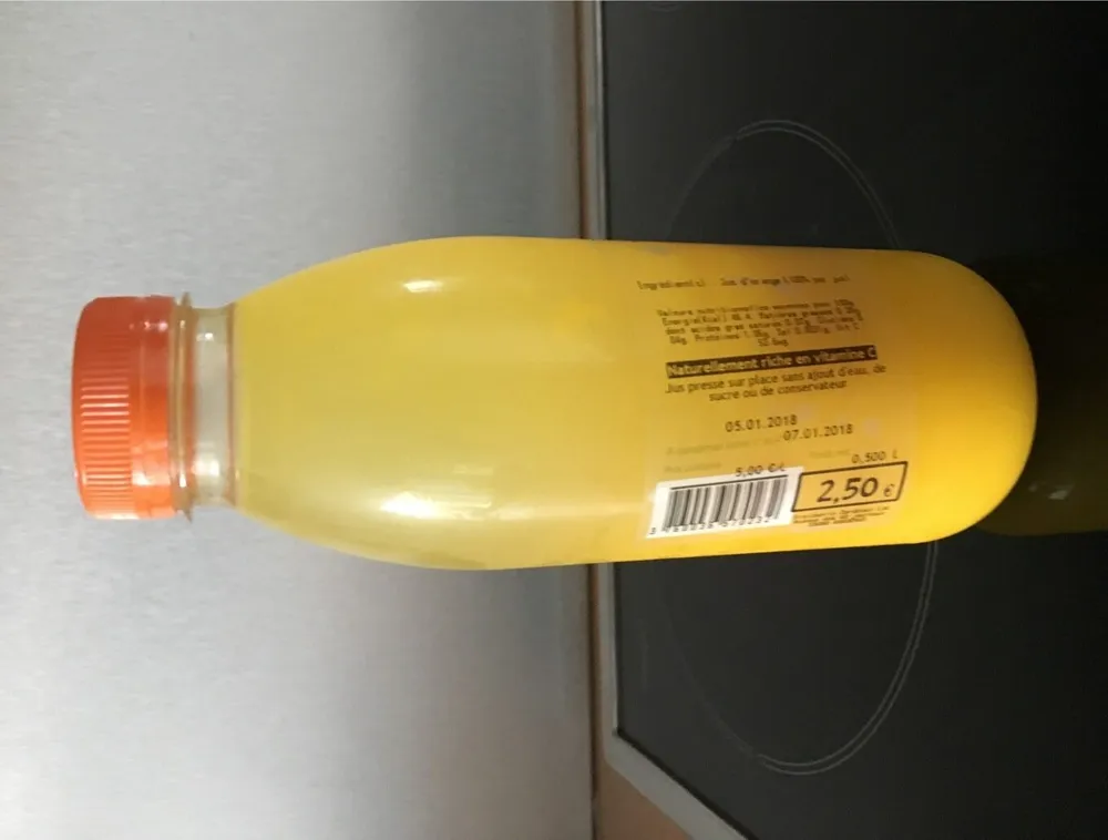 Jus d’orange