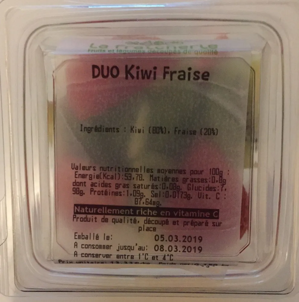 Duo Kiwi Fraise