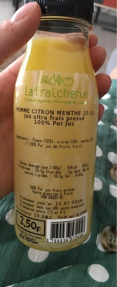 Pomme citron menthe