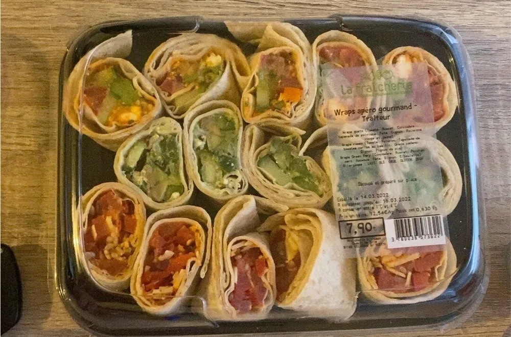 Wraps apéro gourmanf-Traiteur