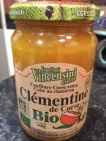 Confiture bio Clémentine de corse