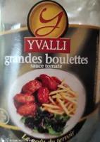 Grandes boulettes sauce tomate