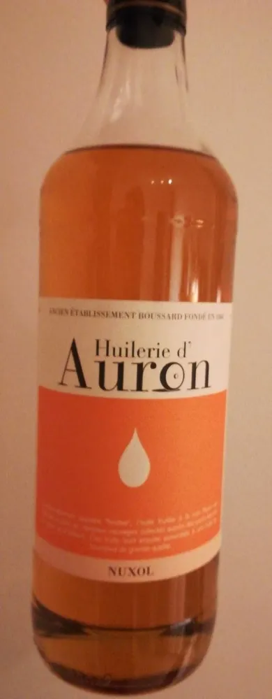 Huile de tournesol fruitée aux noix