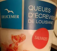 Queues d'écrevisses de louisiane (sauvages)