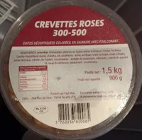 Crevettes Roses 300 - 500
