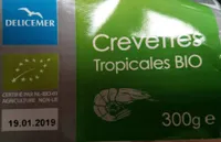 Crevettes trooicales BIO