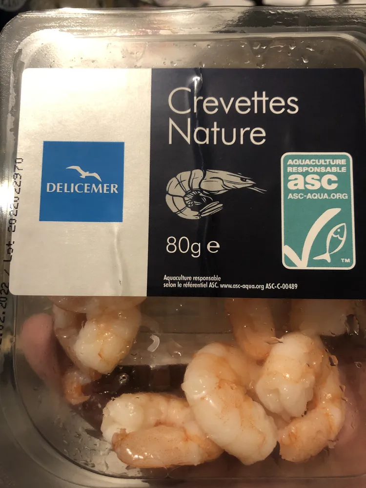 Crevettes Nature