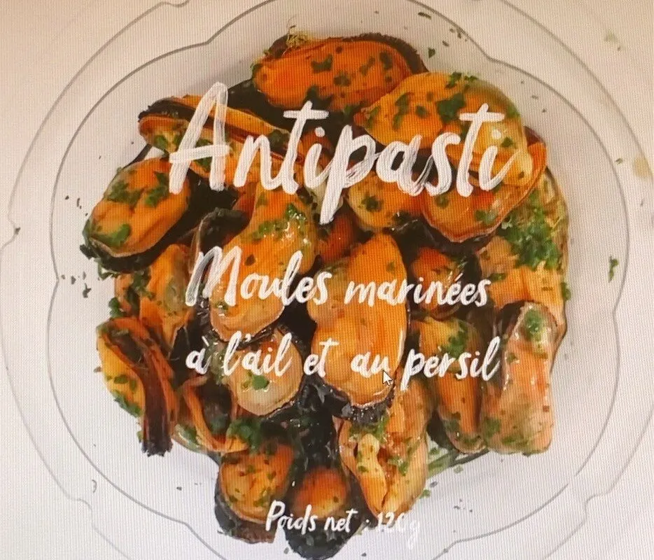 Moules marinées ail et persil