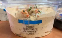Delice ecrevisse de louisiane et surimi