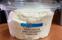 Delice noix de saint jacques et cabillaud