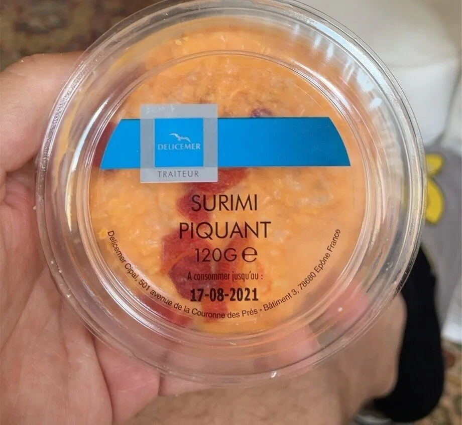 Surimi piquant
