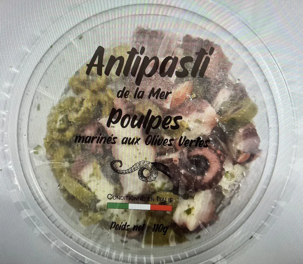 poulpes marinés aux olives