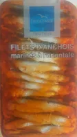 Filets d'anchois marinés à l'orientale