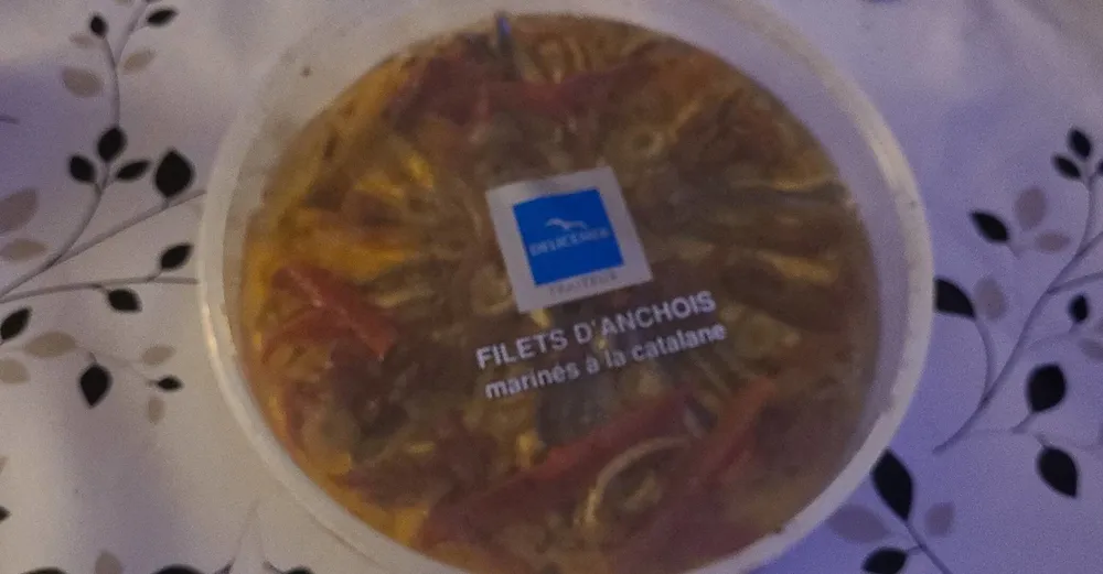 Filets d'anchois marines à la catalane