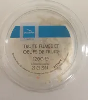 Truite fumée et oeufs de truite