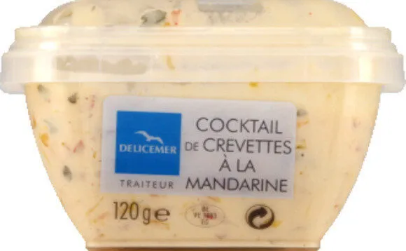 Tartinable cocktail de crevettes à la mandarine