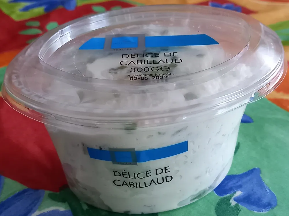 Delice de cabillaud
