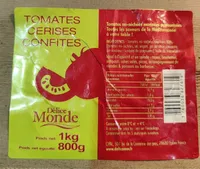 tomates cerises confites