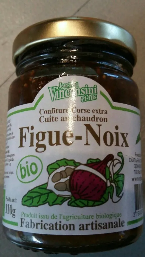 Confiture figue-noix