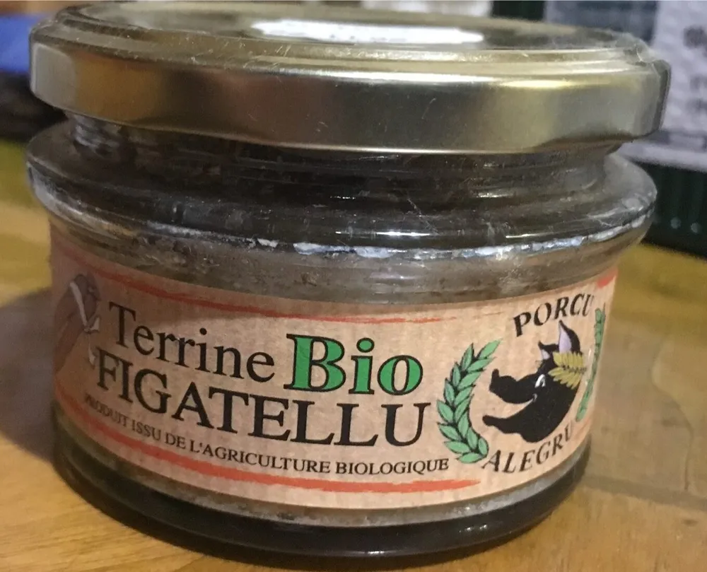 Terrine bio figatellu