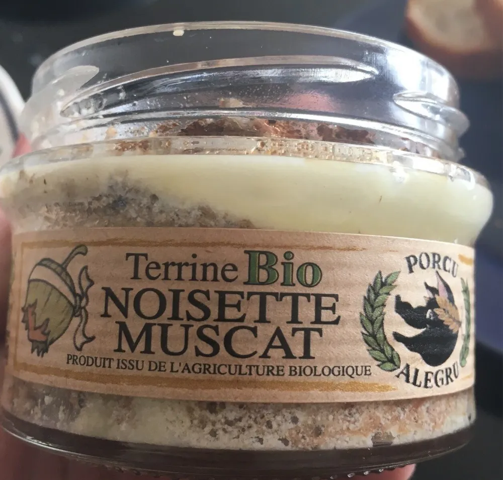 Terrine Muscat Noisette
