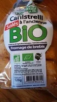 Canistrelli bio à l'ancienne Salés Fromage de brebis