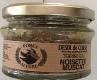 Terrine bio Noisette Muscat