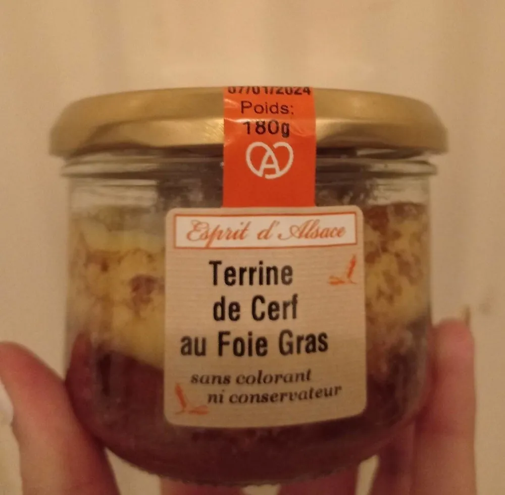 Terrine de cerf au foie gras