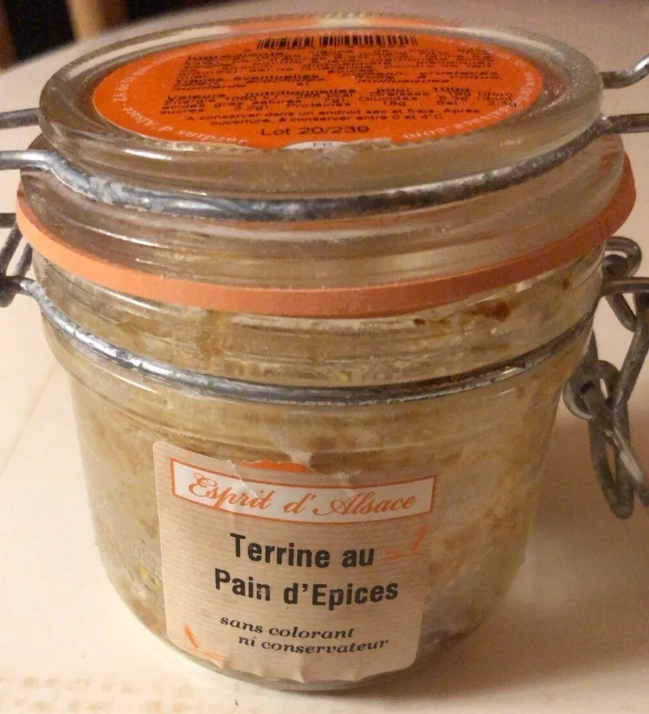 terrine au pain d’épices
