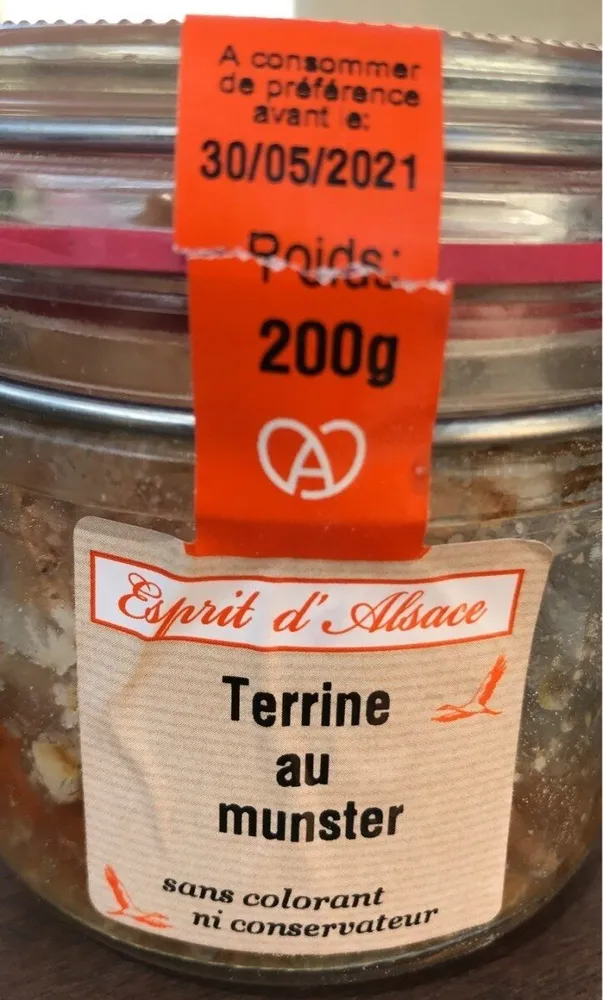 Terrine au munster