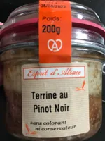 Terrine au pinot noir