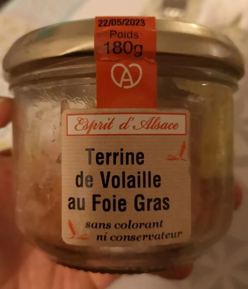 Terrine de volaille au fois gras