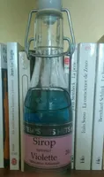 Sirop saveur violette