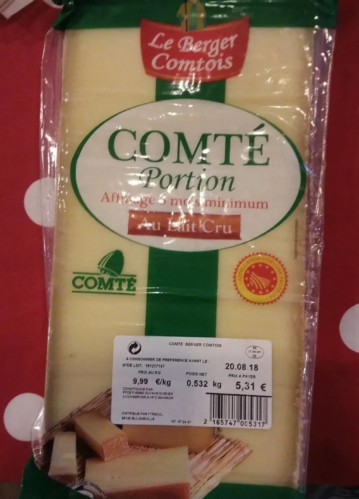 Comité portion 6 mois au lait cru