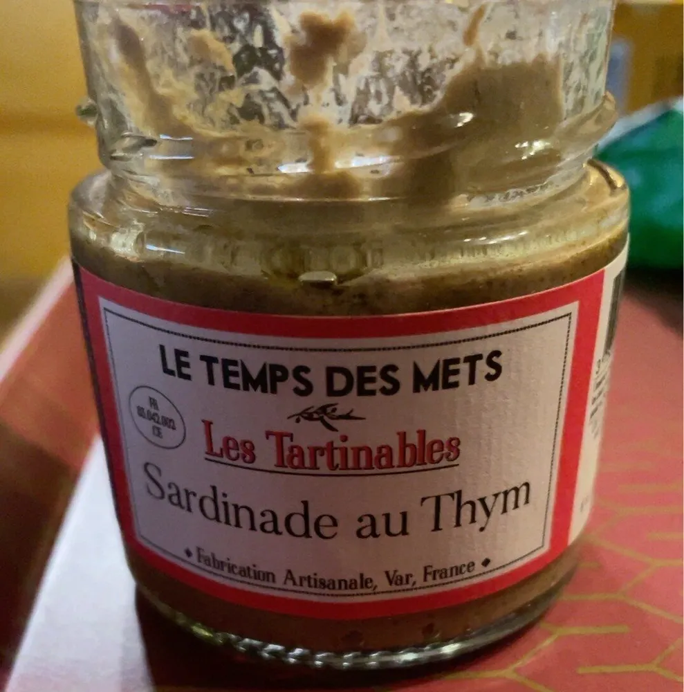 Sardinade au thym