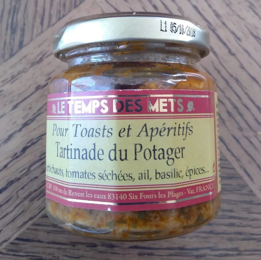 Tartinade du potager