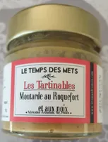 Moutarde au roquefort et aux noix