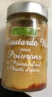 Moutarde Bio Ail Poivrons