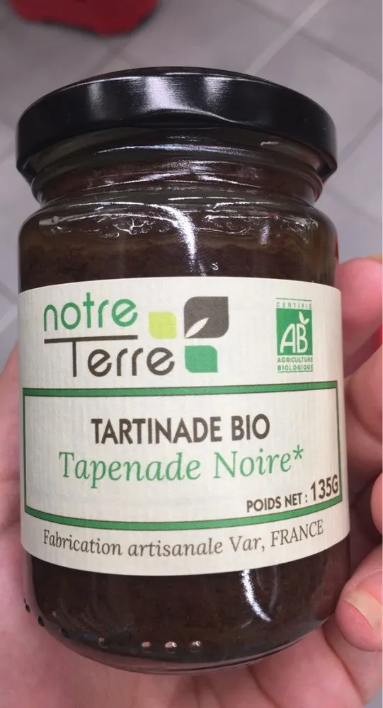 Tartinade BIO tapenade noire