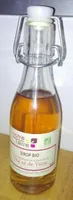 Sirop bio à l'aromatisation naturelle de thé et de yuzu