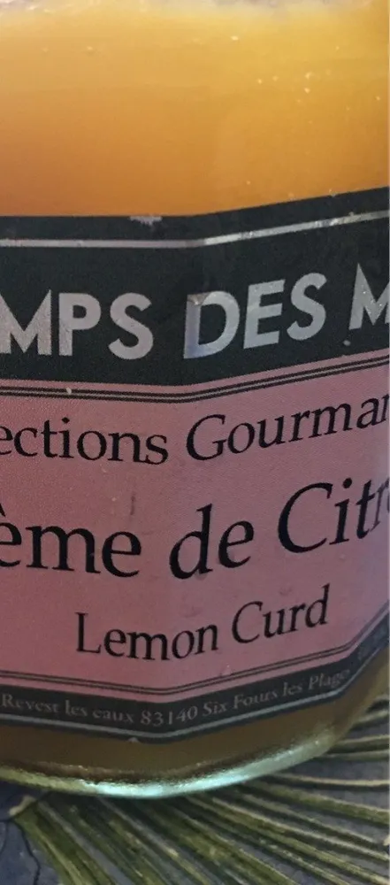 Creme de citron
