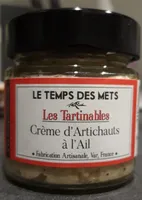 Crème d'artichauts à l'ail