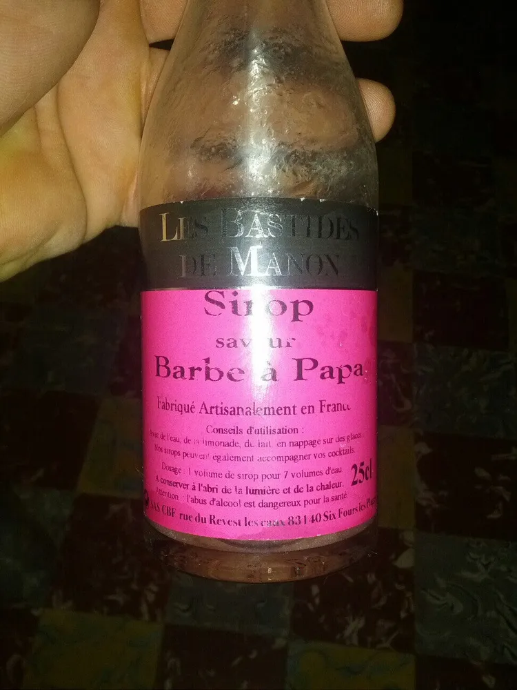 Sirop saveur Barbe à Papa