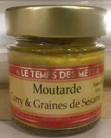 Moutarde curry & graines de Sésame