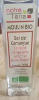 sel de Camargue piment d'espelette AOC et baies roses