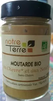 Moutarde bio au chèvre et aux noix