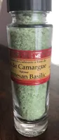 Sel de camargue saveur parmesan basilic