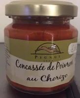 Concassee de poivrons au chorizo