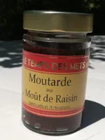 Moutarde aux moût de raisin